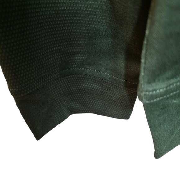 Kirkland Pullover Mens XL Green Camo Quarter Zip Sweater Performance Recycled - Picture 7 of 14
